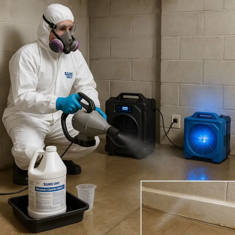 Sanitization and Odor Removal process in Nanty Glo, PA