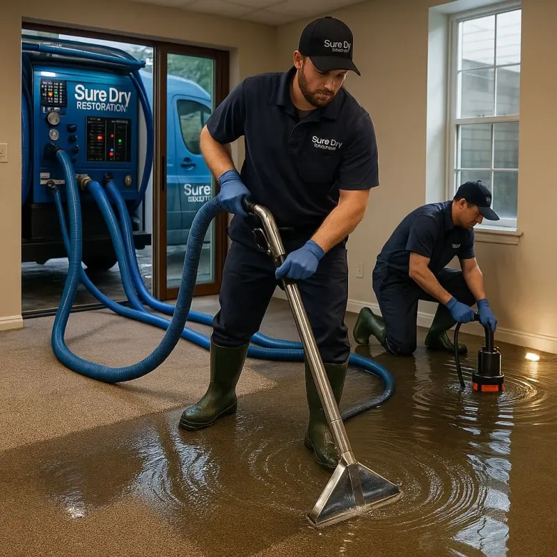 Water Extraction and Removal process in Nanty Glo, PA